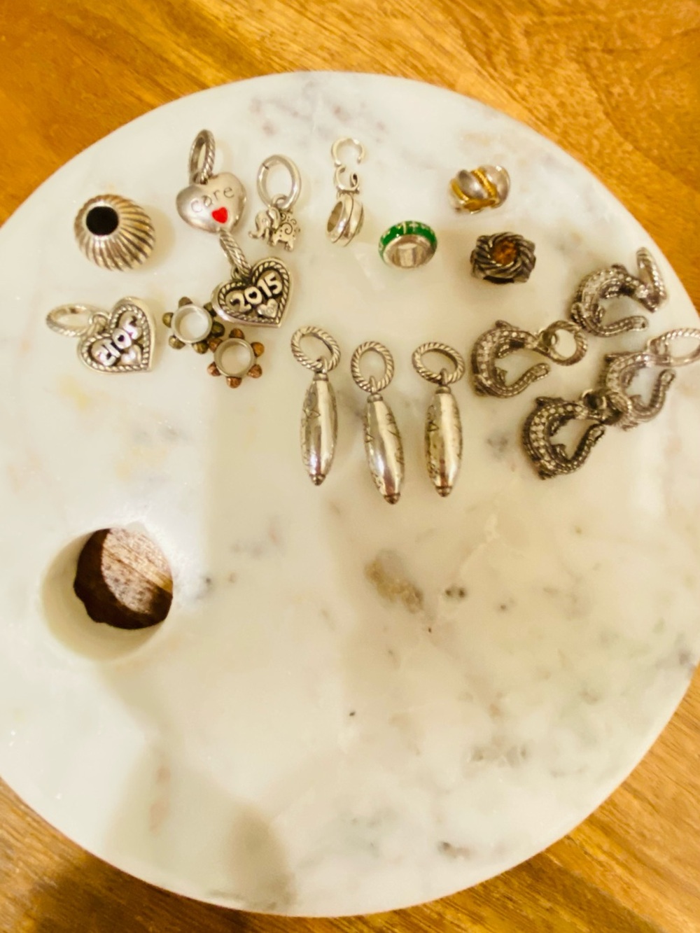 Sterling Silver Charm Necklace Set — Silver Multi-Charm Collection